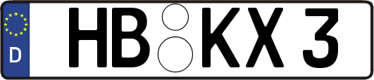 HB-KX3