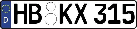 HB-KX315