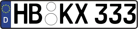 HB-KX333