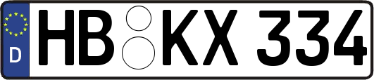 HB-KX334