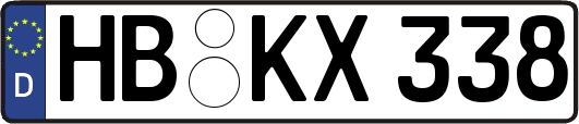 HB-KX338