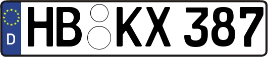 HB-KX387