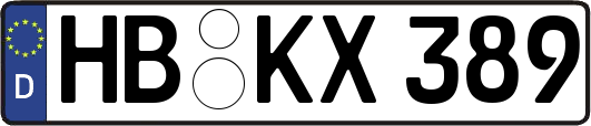 HB-KX389