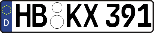 HB-KX391