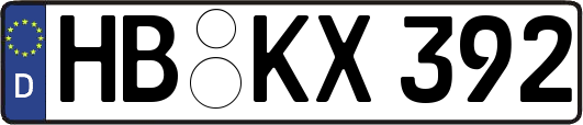 HB-KX392