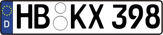 HB-KX398