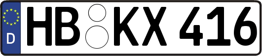 HB-KX416