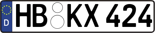 HB-KX424