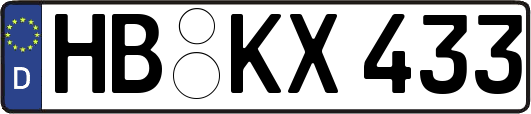 HB-KX433