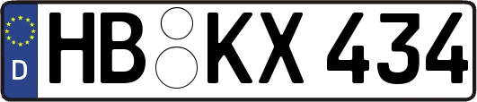 HB-KX434
