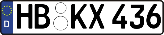 HB-KX436