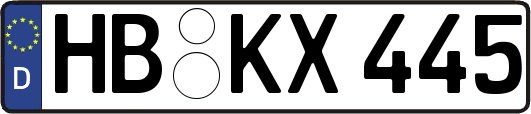 HB-KX445