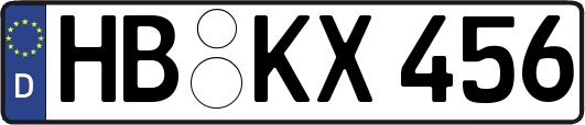 HB-KX456