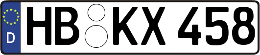 HB-KX458