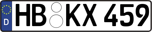 HB-KX459