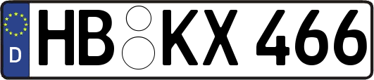 HB-KX466