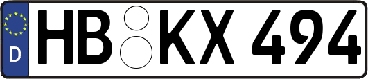 HB-KX494