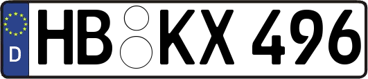 HB-KX496