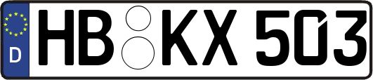 HB-KX503