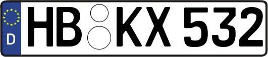 HB-KX532