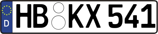 HB-KX541