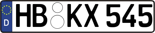 HB-KX545