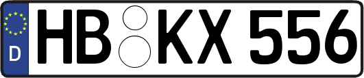 HB-KX556