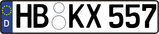 HB-KX557