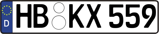 HB-KX559