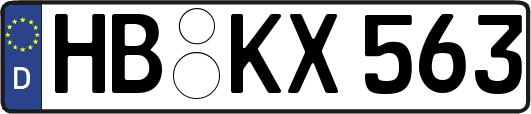 HB-KX563