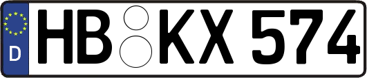 HB-KX574