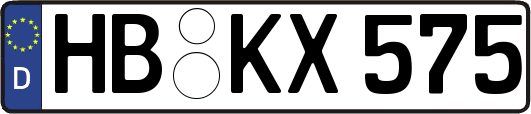 HB-KX575