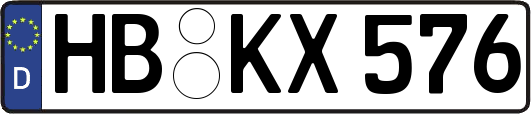 HB-KX576