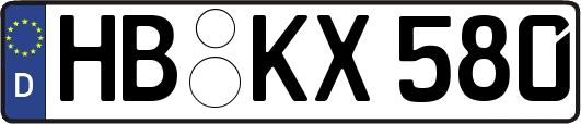 HB-KX580