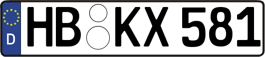 HB-KX581
