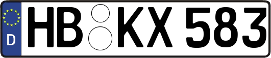 HB-KX583