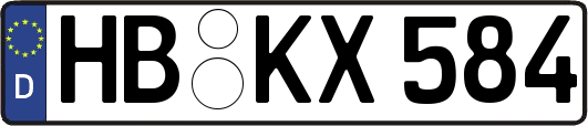 HB-KX584