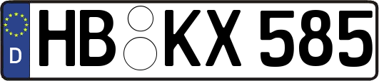 HB-KX585