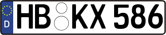 HB-KX586