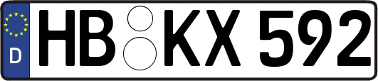 HB-KX592