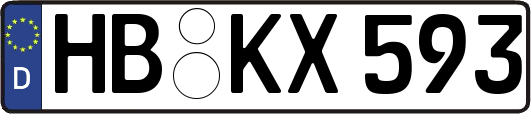 HB-KX593