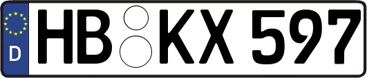 HB-KX597
