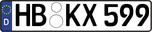 HB-KX599