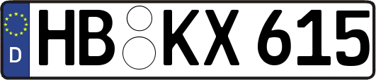 HB-KX615