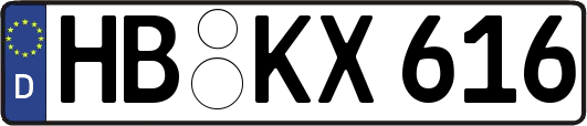 HB-KX616