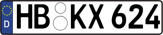 HB-KX624