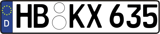 HB-KX635