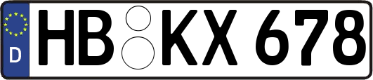 HB-KX678