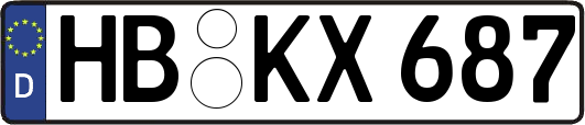 HB-KX687