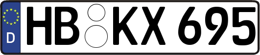 HB-KX695